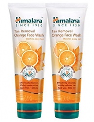 Himalaya Tan Removal Orange Face Wash - Pack Of 2