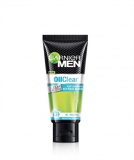 Garnier Men Oil Clear Clay D-Tox Deep Cleansing Icy Face Wash, 50gm