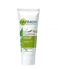 Garnier Skin Naturals Pure Active Neem Face Wash, 100gm