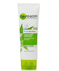 Garnier Skin Naturals Pure Active Neem Face Wash, 50gm