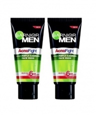 Garnier Acno Fight Face Wash for Men, 50ml (Pack of 2)