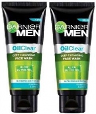 Garnier Men Oil Clear Face Wash, 100gm (Pack of 2)