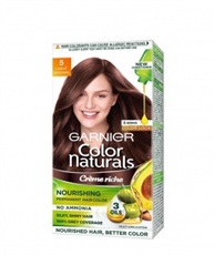 Garnier Color Naturals Crème hair color, Shade 5 Light Brown, 70ml + 60gm