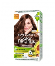 Garnier Color Naturals Crème hair color, Shade 5.32 Caramel Brown, 70ml + 60gm