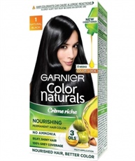 Garnier Color Naturals Natural Black Hair Colour-(Pack of 2)