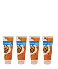 Everyuth Exfoliating Walnut Face Scrub (25 gms x 04 qty), For Blackheads and Dead Skin Cells