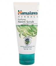 Himalaya Herbals Purifying Neem Scrub, 50gm (Pack of 3)