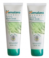 Himalaya Purifying Neem Scrub (50gm) - Pack of 2