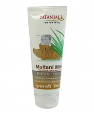 Patanjali Ayurved Limited Saundarya Multani Mitti Face Scrub, 60gm