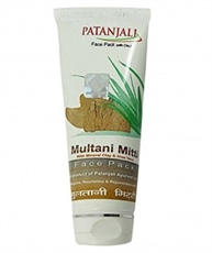 Patanjali Multani Mitti Face Pack 60GM (Pack Of 4)