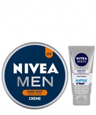 NIVEA MEN Cream, Dark Spot Reduction, 150ml and Nivea Men Dark Spot Reduction Facewash, 50gm