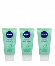 Nivea Purifying Face Wash For Mixed to Oily Skin (Pack of 3) 55ml