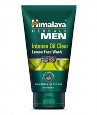 Himalaya MEN Intense Oil Clear Lemon Face Wash, 50ml