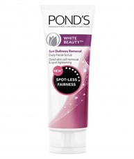 Ponds White Beauty Sun Dullness Removal Daily Facial Scrub 100 gm