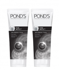 Ponds Pure White Deep Cleansing Facial Foam, 100gm (Pack of 2)