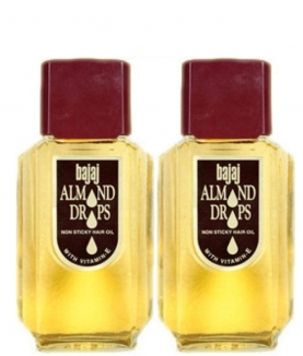 Bajaj Almond Drops Hair Oil, 100ml(2-pack)