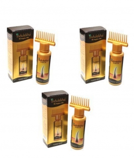 3 x Indulekha Bringha Complete Hair Care Oil 100ml