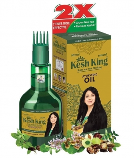 Kesh King Ayurvedic Anti Hairfall Hair Oil, 300ml