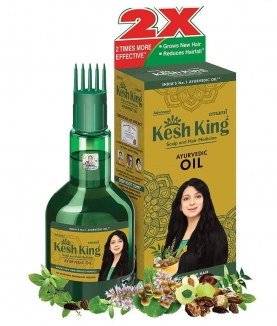 Kesh King Ayurvedic Scalp and Hair Oil, 60ml (60ml - Pack of 3)