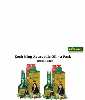 Kesh King Hair Oil - 100ml + 20% Extra (Pack of 2)