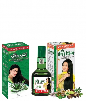 Kesh King Emami Shampoo And Oil 120Ml Combo