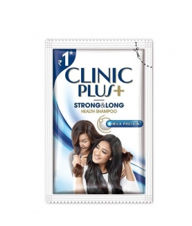 Clinic Plus Strong & Long Shampoo , 6ml Sachet, Pack of -33