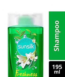 Sunsilk Green Tea & White Lily Shampoo, 195 ml