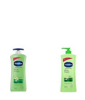 Vaseline Intensive Care Aloe Fresh Body Lotion, 400 ml & Vaseline Intensive Care Aloe Fresh Body Lotion, 400 ml