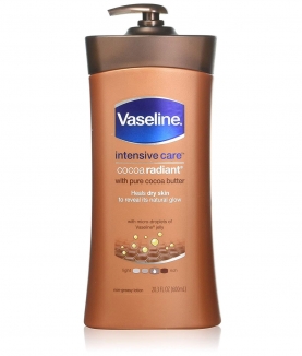 Vaseline Cocoa Butter Deep Conditioning Body Lotion With Cocoa Butter & Vitamin E - 20.3 Oz