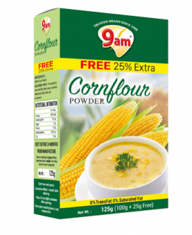 9AM CORN FLOUR 125GM