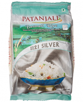 PATANJALI SILVER RICE 1 KG