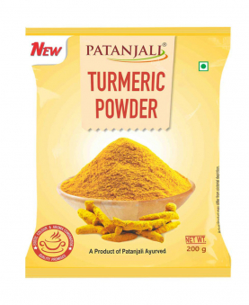 PATANJALI TURMERIC POWDER 43/- 200GM