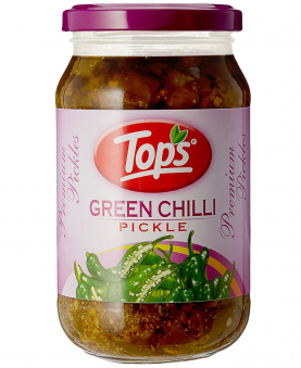 TOPS GREEN CHILLI 375GM