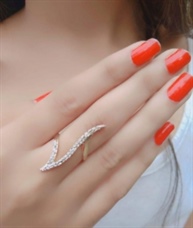 Trendy Designer Alloy Ring