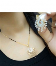 Trendy Designer Alloy Mangalsutra