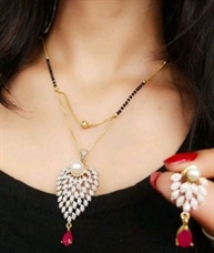 Trendy Designer Alloy Mangalsutra