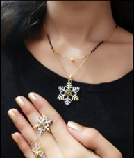 Trendy Designer Alloy Mangalsutra