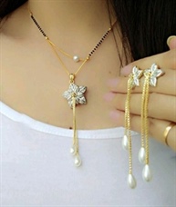 Trendy Designer Alloy Mangalsutra