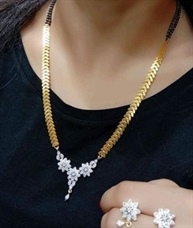 Trendy Designer Alloy Mangalsutra