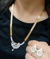 Trendy Designer Alloy Mangalsutra