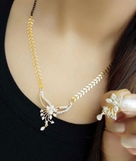 Trendy Designer Alloy Mangalsutra