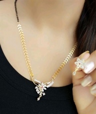 Trendy Designer Alloy Mangalsutra