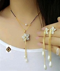 Trendy Designer Alloy Mangalsutra