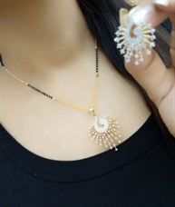 Trendy Designer Alloy Mangalsutra