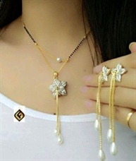 Trendy Designer Alloy Mangalsutra