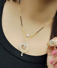 Trendy Designer Alloy Mangalsutra