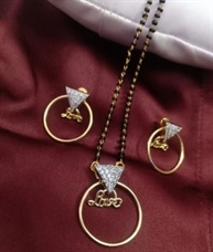 Trendy Designer Alloy Mangalsutra