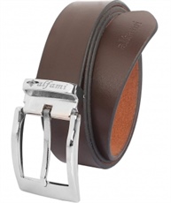 Alfami Mens/Gents/Boys Genuine Original Leather Belt | Formal/Casual | Brown Colour | All Sizes | 1 Year Warranty