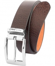 Alfami Mens Genuine Leather Belt, Brown Colour, All Sizes, Cobra Pattern