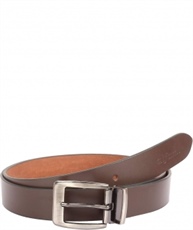 Alfami Mens Genuine Leather Belt, Brown Colour, All Sizes, Timber Pattern